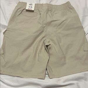 Kids Tan Cargo Shorts